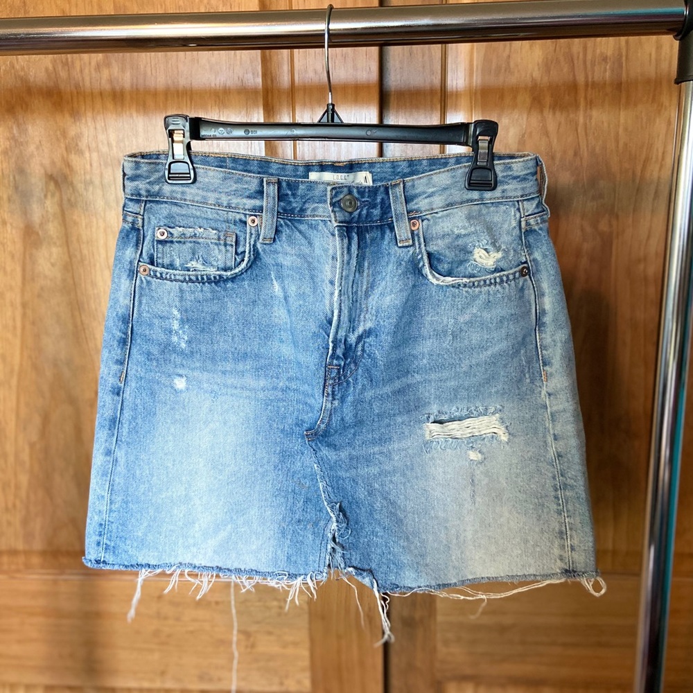 Jean skirt